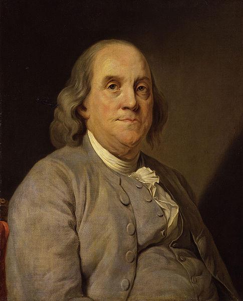 Joseph-Siffred  Duplessis Benjamin Franklin oil painting picture